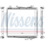 NISSENS Kühler, Motorkühlung