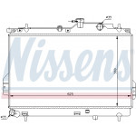 NISSENS Kühler, Motorkühlung