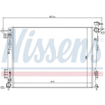 NISSENS Kühler, Motorkühlung