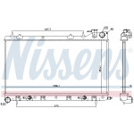 NISSENS Kühler, Motorkühlung