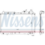 NISSENS Kühler, Motorkühlung