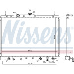 NISSENS Kühler, Motorkühlung