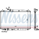 NISSENS Kühler, Motorkühlung