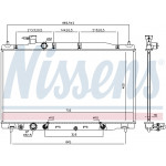 NISSENS Kühler, Motorkühlung