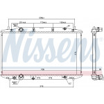 NISSENS Kühler, Motorkühlung