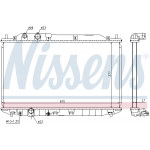 NISSENS Kühler, Motorkühlung