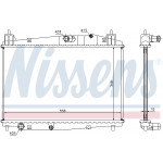 NISSENS Kühler, Motorkühlung