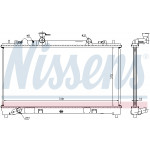 NISSENS Kühler, Motorkühlung
