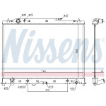 NISSENS Kühler, Motorkühlung