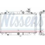 NISSENS Kühler, Motorkühlung