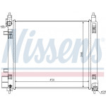 NISSENS Kühler, Motorkühlung