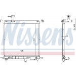 NISSENS Kühler, Motorkühlung