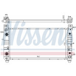NISSENS Kühler, Motorkühlung