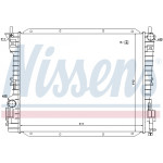 NISSENS Kühler, Motorkühlung
