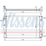 NISSENS Kühler, Motorkühlung