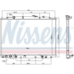 NISSENS Kühler, Motorkühlung