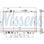 NISSENS Kühler, Motorkühlung