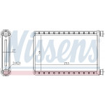 NISSENS Wärmetauscher, Innenraumheizung