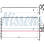 NISSENS Wärmetauscher, Innenraumheizung
