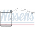 NISSENS Wärmetauscher, Innenraumheizung