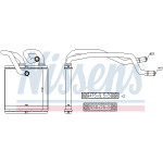 NISSENS Wärmetauscher, Innenraumheizung