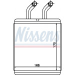 NISSENS Wärmetauscher, Innenraumheizung