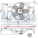 NISSENS Lüfter, Motorkühlung