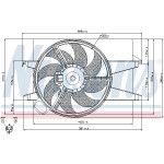 NISSENS Lüfter, Motorkühlung