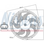 NISSENS Lüfter, Motorkühlung