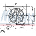 NISSENS Lüfter, Motorkühlung