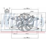 NISSENS Lüfter, Motorkühlung