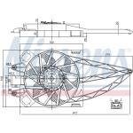 NISSENS Lüfter, Motorkühlung