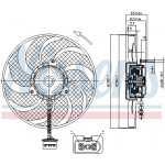 NISSENS Lüfter, Motorkühlung