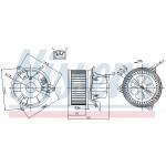 NISSENS Elektromotor, Innenraumgebläse