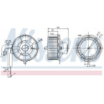 NISSENS Elektromotor, Innenraumgebläse