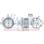 NISSENS Elektromotor, Innenraumgebläse