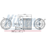 NISSENS Elektromotor, Innenraumgebläse