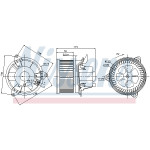 NISSENS Elektromotor, Innenraumgebläse