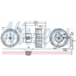 NISSENS Elektromotor, Innenraumgebläse