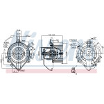 NISSENS Elektromotor, Innenraumgebläse