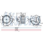 NISSENS Elektromotor, Innenraumgebläse