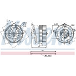 NISSENS Elektromotor, Innenraumgebläse