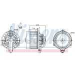 NISSENS Elektromotor, Innenraumgebläse