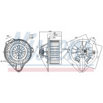NISSENS Elektromotor, Innenraumgebläse