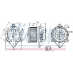 NISSENS Elektromotor, Innenraumgebläse