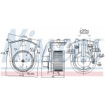 NISSENS Elektromotor, Innenraumgebläse