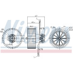 NISSENS Elektromotor, Innenraumgebläse