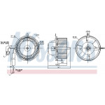 NISSENS Elektromotor, Innenraumgebläse