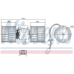 NISSENS Elektromotor, Innenraumgebläse