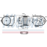 NISSENS Elektromotor, Innenraumgebläse